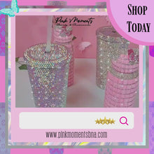 Load and play video in Gallery viewer, LUXE Swarovski Crystal Tumbler
